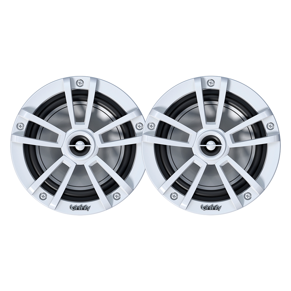Infinity 6.5" Marine RGB Reference Series Speakers - White, made by Infinity - INF622MLW Infinity 6.5" Marine RGB Reference Series Speakers - White, made by Infinity - INF622MLW
