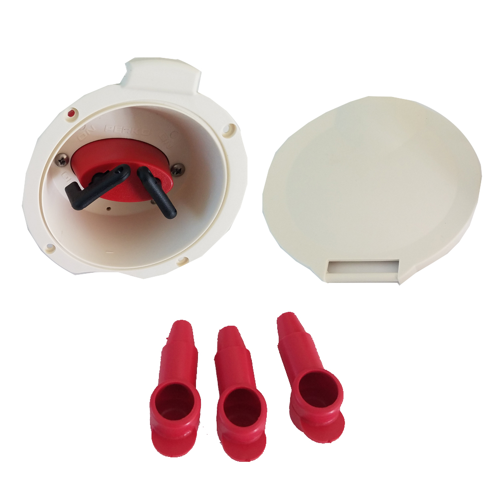 Perko Dual Battery Selector Switch - Cup Mount, made by Perko - 8521DPC Perko Dual Battery Selector Switch - Cup Mount, made by Perko - 8521DPC