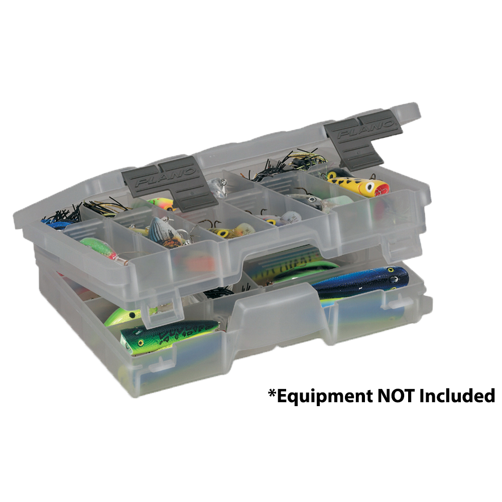 Plano Guide Series™ Two-Tiered Stowaway® Tackle Box, made by Plano - 460000 Plano Guide Series™ Two-Tiered Stowaway® Tackle Box, made by Plano - 460000