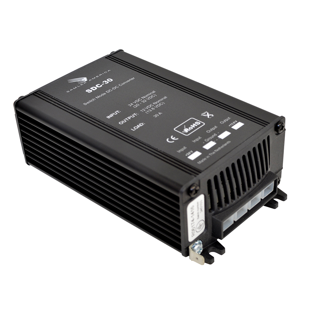 Samlex 30A Non-Isolated Step-Down 24VDC-12VDC Converter, made by Samlex America - SDC-30 Samlex 30A Non-Isolated Step-Down 24VDC-12VDC Converter, made by Samlex America - SDC-30