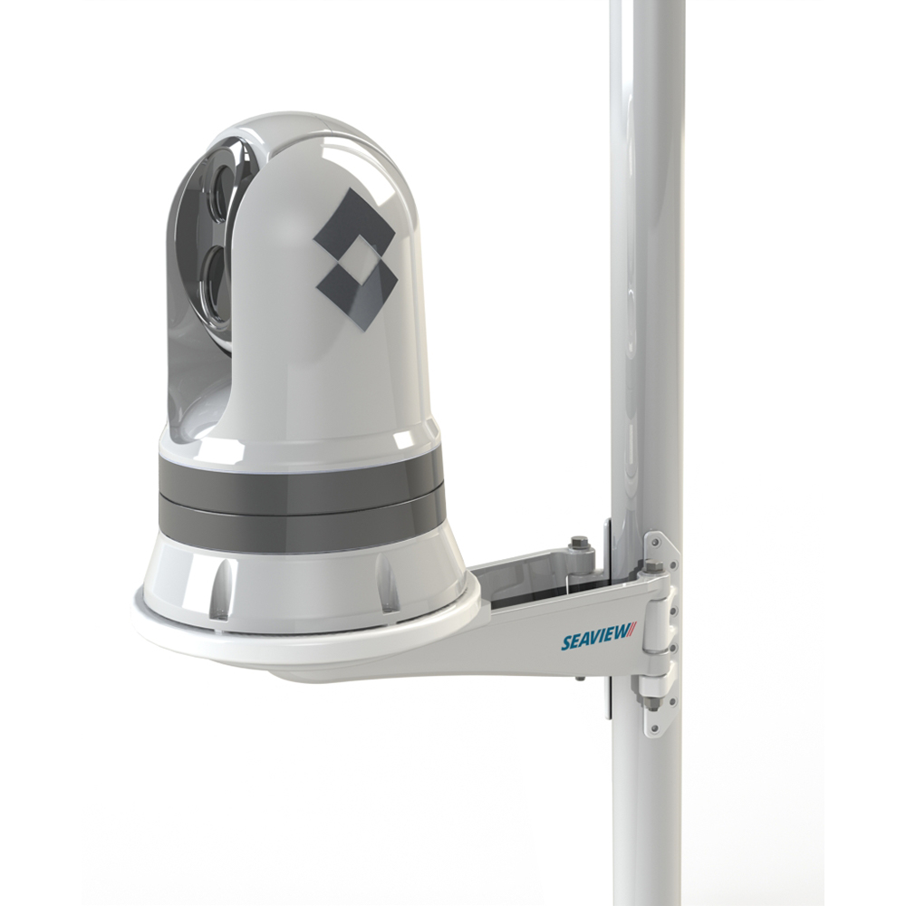 Seaview Mast Mount f/FLIR M300 Series Fits Mast w/2-5/8" or Larger, made by Seaview - SM-14-F3