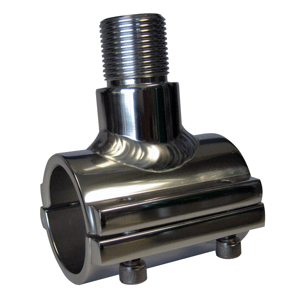 Lee's Clamp-On Antenna Mount - Fits 1.315" Pipe, made by Lee's Tackle - AT5102 Lee's Clamp-On Antenna Mount - Fits 1.315" Pipe, made by Lee's Tackle - AT5102