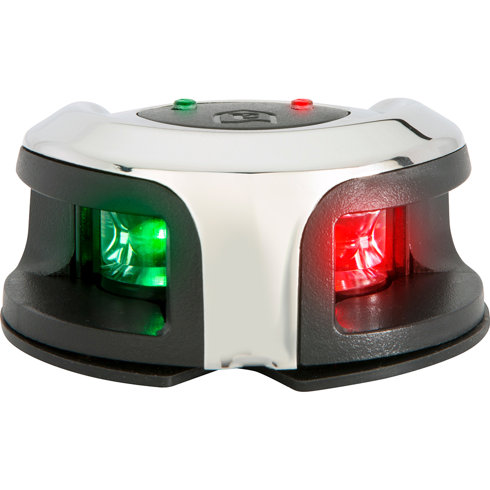 Attwood LightArmor Bow Mount Navigation Light - Stainless Steel - Bi-Color - 2NM, made by Attwood Marine - NV2002SS-7 Attwood LightArmor Bow Mount Navigation Light - Stainless Steel - Bi-Color - 2NM, made by Attwood Marine - NV2002SS-7