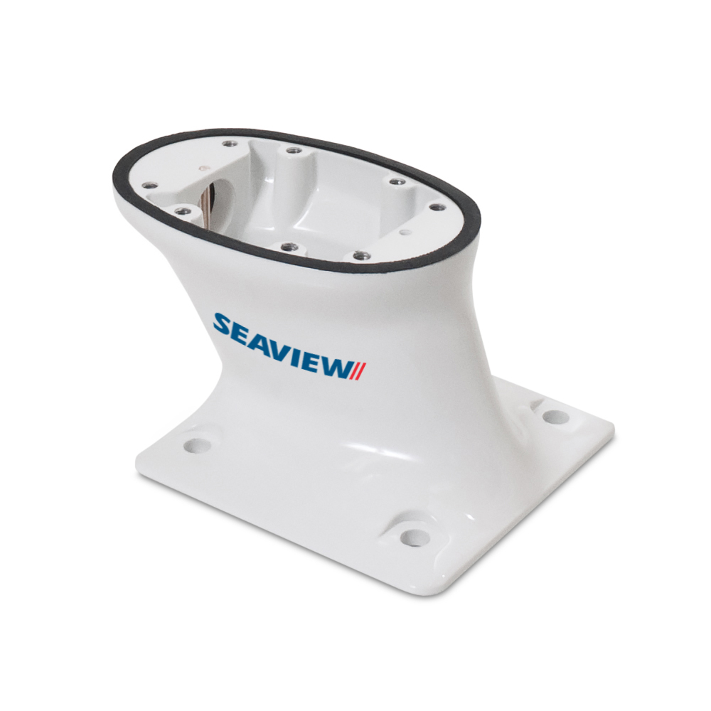 Seaview 5" Modular Mount AFT Raked 7 x 7 Base Plate - Top Plate Required, made by Seaview - PMA-57-M1 Seaview 5" Modular Mount AFT Raked 7 x 7 Base Plate - Top Plate Required, made by Seaview - PMA-57-M1