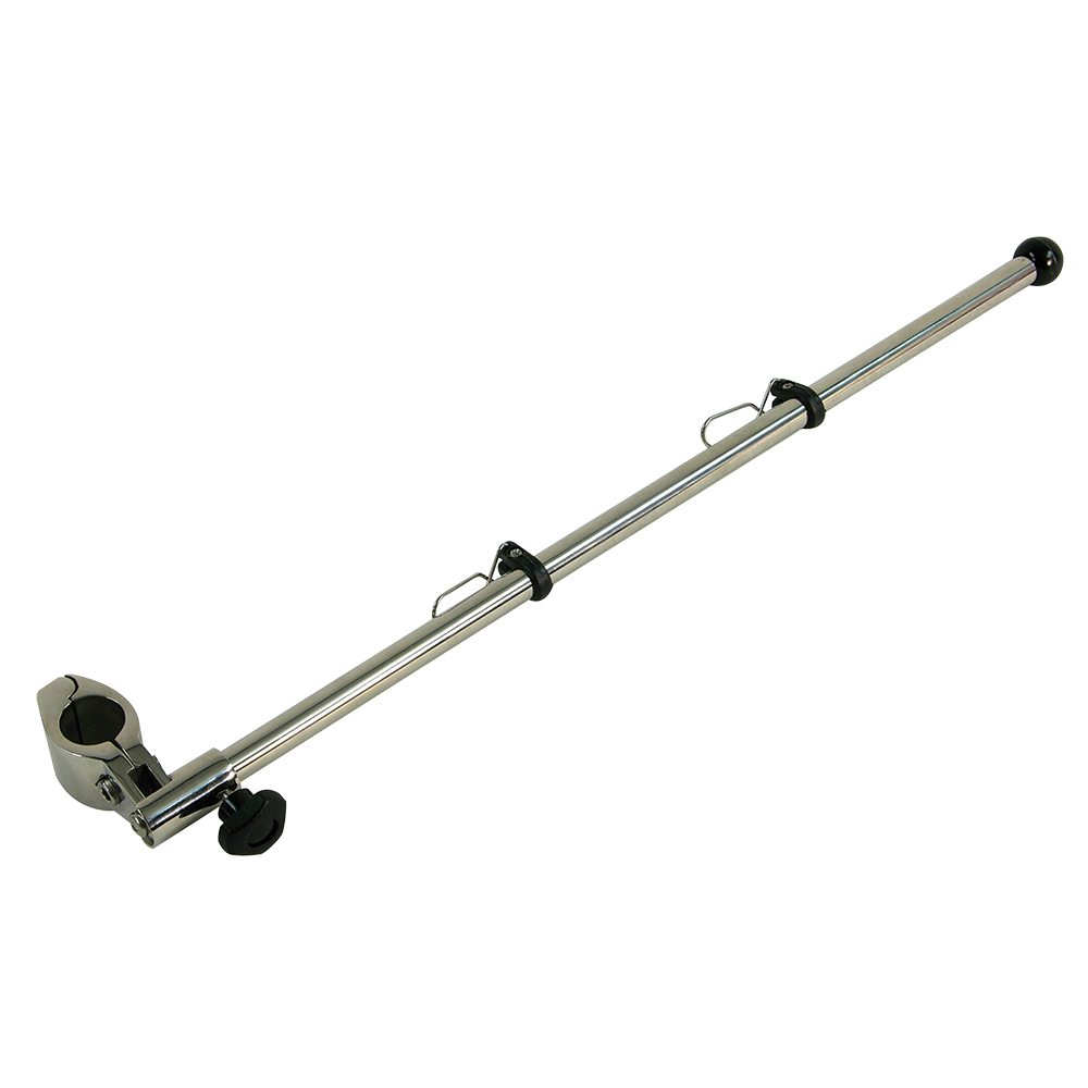 Whitecap Clamp-On Flag Pole - 1/2" Diameter Stainless Steel Clamp & Pole, made by Whitecap - S-5011 Whitecap Clamp-On Flag Pole - 1/2" Diameter Stainless Steel Clamp & Pole, made by Whitecap - S-5011
