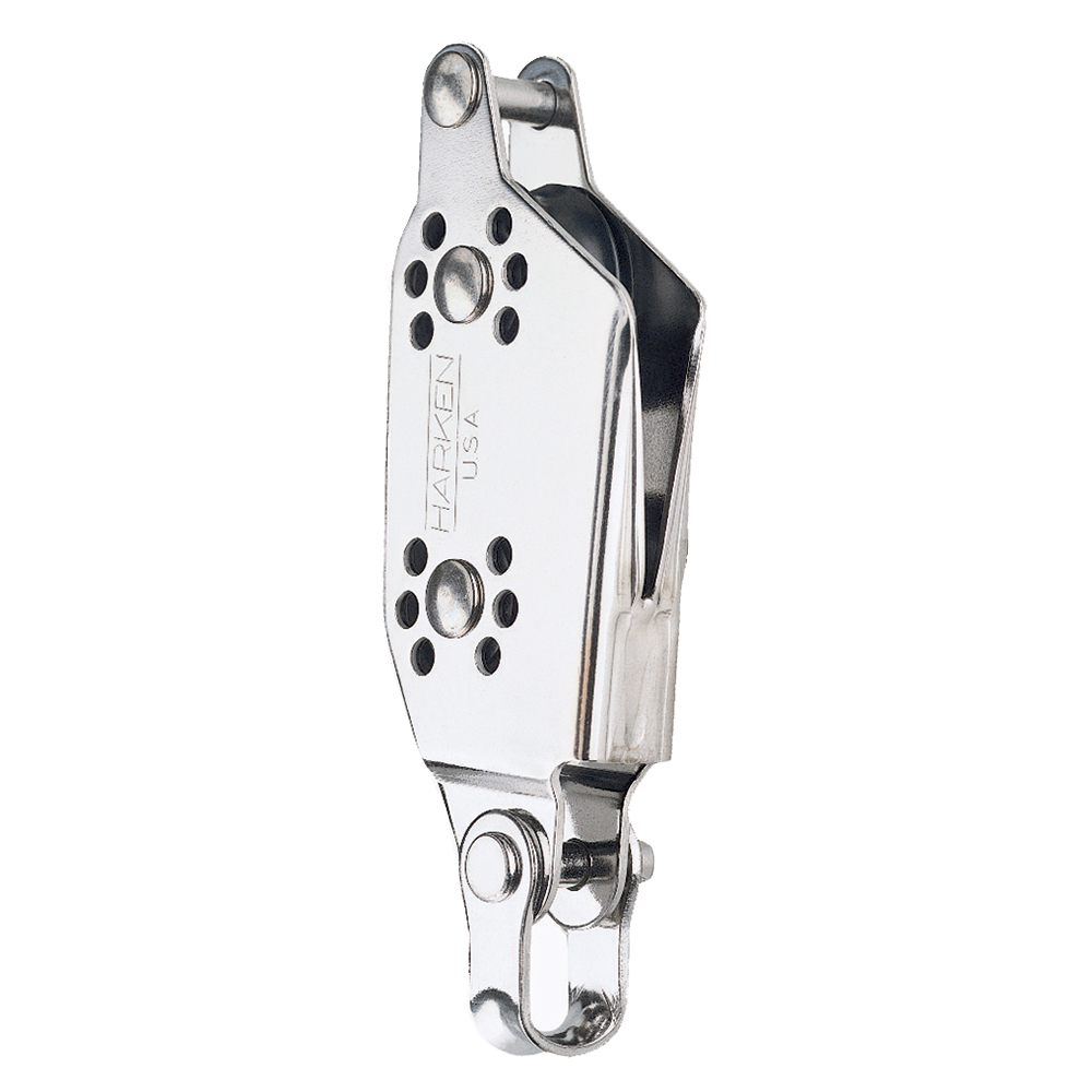 Harken 22mm Fiddle Micro Block w/V-Jam & Becket, made by Harken - 245 Harken 22mm Fiddle Micro Block w/V-Jam & Becket, made by Harken - 245