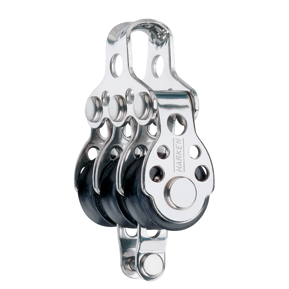 Harken 16mm Triple Block w/Becket, made by Harken - 409 Harken 16mm Triple Block w/Becket, made by Harken - 409