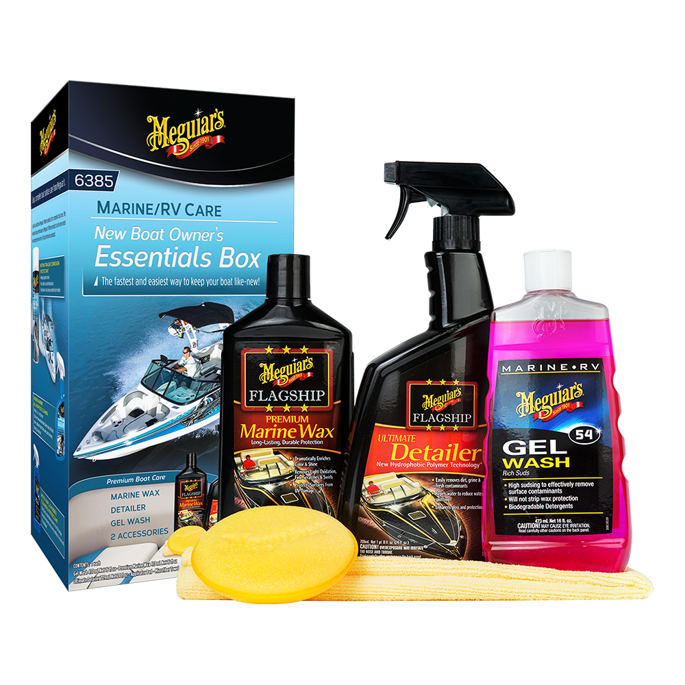 Meguiar's New Boat Owners Essentials Kit, made by Meguiar's - M6385 Meguiar's New Boat Owners Essentials Kit, made by Meguiar's - M6385