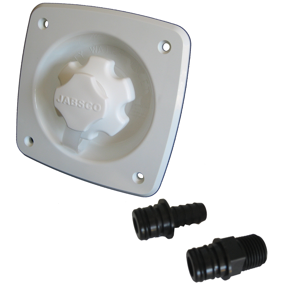 Jabsco Water Pressure Regulator - Flush Mount - White, made by Jabsco - 44412-1045 Jabsco Water Pressure Regulator - Flush Mount - White, made by Jabsco - 44412-1045