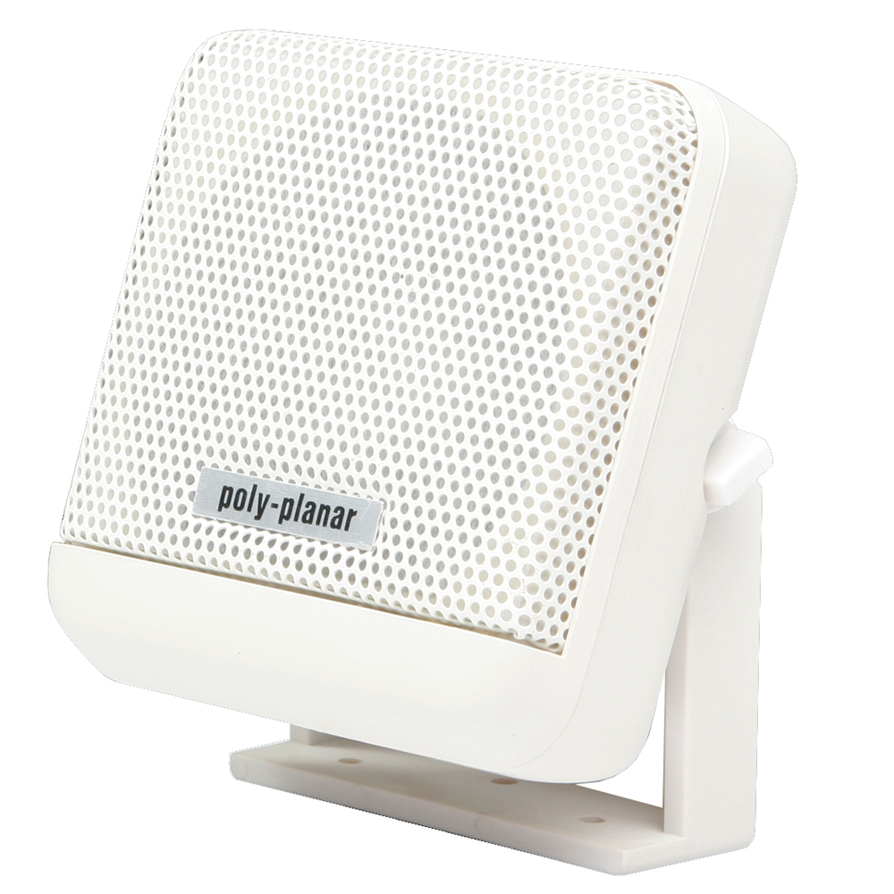 Poly-Planar MB-41 10 Watt VHF Extension Speaker - White, made by Poly-Planar - MB41W Poly-Planar MB-41 10 Watt VHF Extension Speaker - White, made by Poly-Planar - MB41W