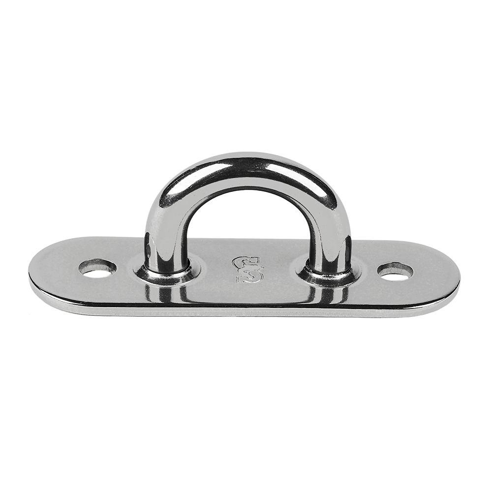 Schaefer Stainless Steel Welded Pad Eye - 3"L x 1"W, made by Schaefer Marine - 78-01 Schaefer Stainless Steel Welded Pad Eye - 3"L x 1"W, made by Schaefer Marine - 78-01