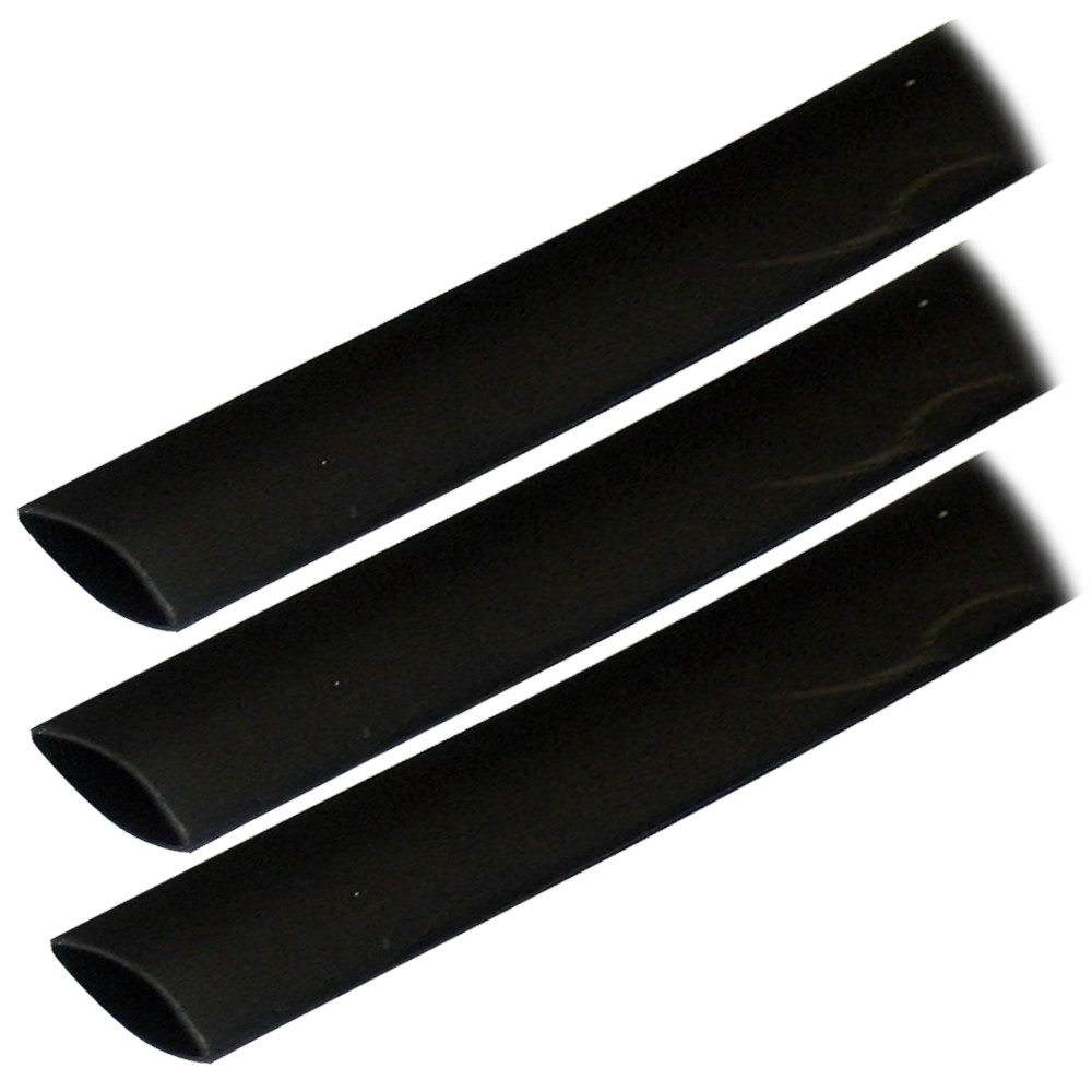 Ancor Adhesive Lined Heat Shrink Tubing (ALT) - 3/4" x 3" - 3-Pack - Black, made by Ancor - 306103 Ancor Adhesive Lined Heat Shrink Tubing (ALT) - 3/4" x 3" - 3-Pack - Black, made by Ancor - 306103
