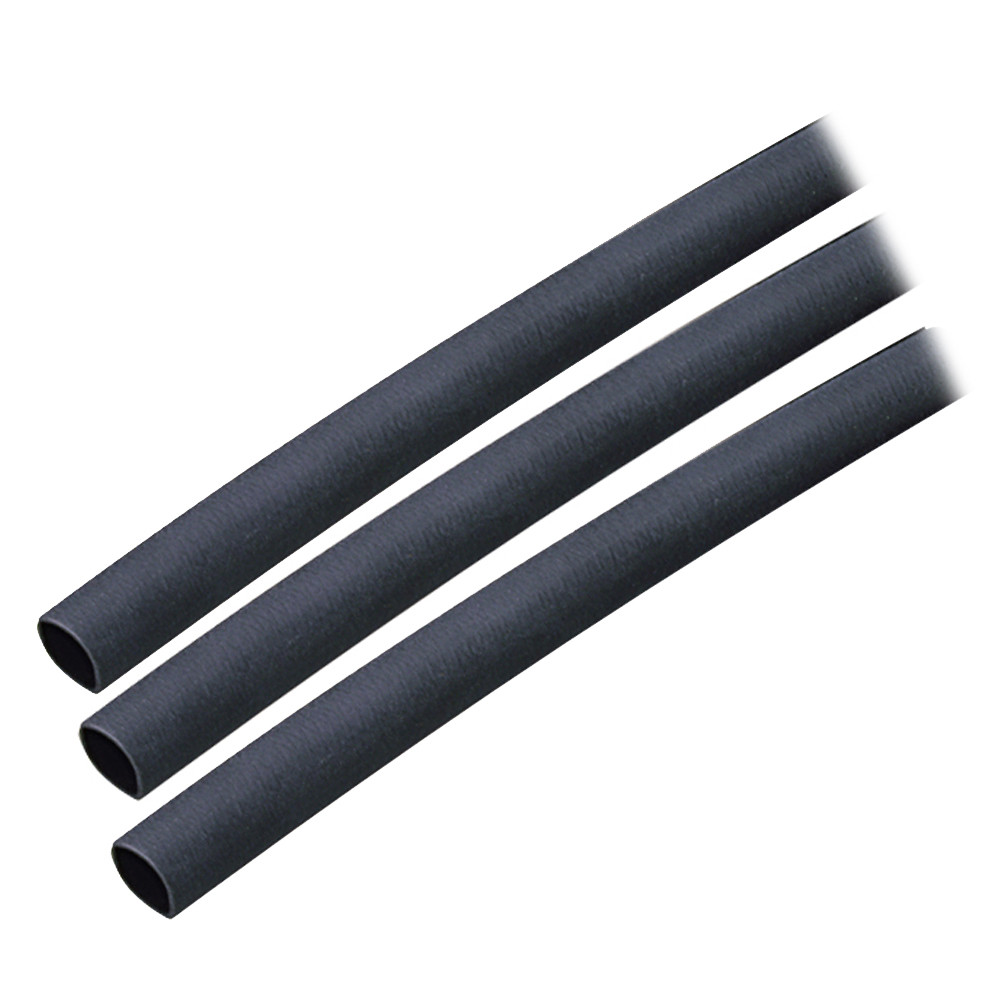 Ancor Adhesive Lined Heat Shrink Tubing (ALT) - 1/4" x 3" - 3-Pack - Black, made by Ancor - 303103 Ancor Adhesive Lined Heat Shrink Tubing (ALT) - 1/4" x 3" - 3-Pack - Black, made by Ancor - 303103