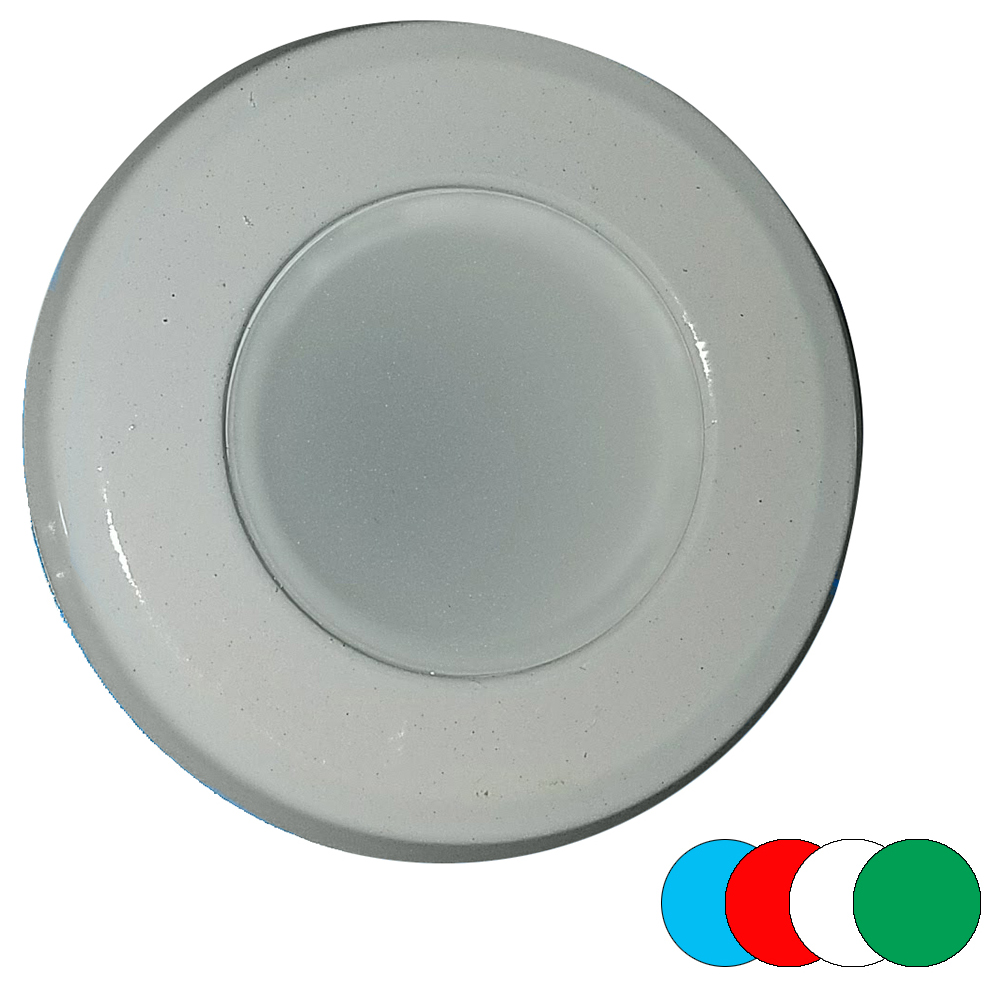 Shadow-Caster Full Color Dimmable Shadow Net Enabled White Powder Coat Finish Down Light, made by Shadow-Caster LED Lighting - SCM-DL-CC Shadow-Caster Full Color Dimmable Shadow Net Enabled White Powder Coat Finish Down Light, made by Shadow-Caster LED Lighting - SCM-DL-CC