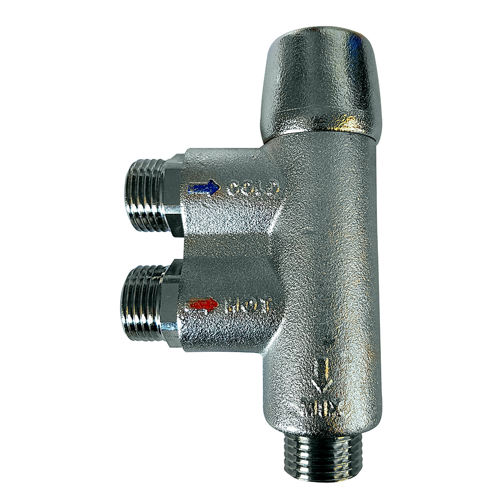 Whale Seaward Thermostatic Mixer Valve, made by Whale Marine - WX1599B