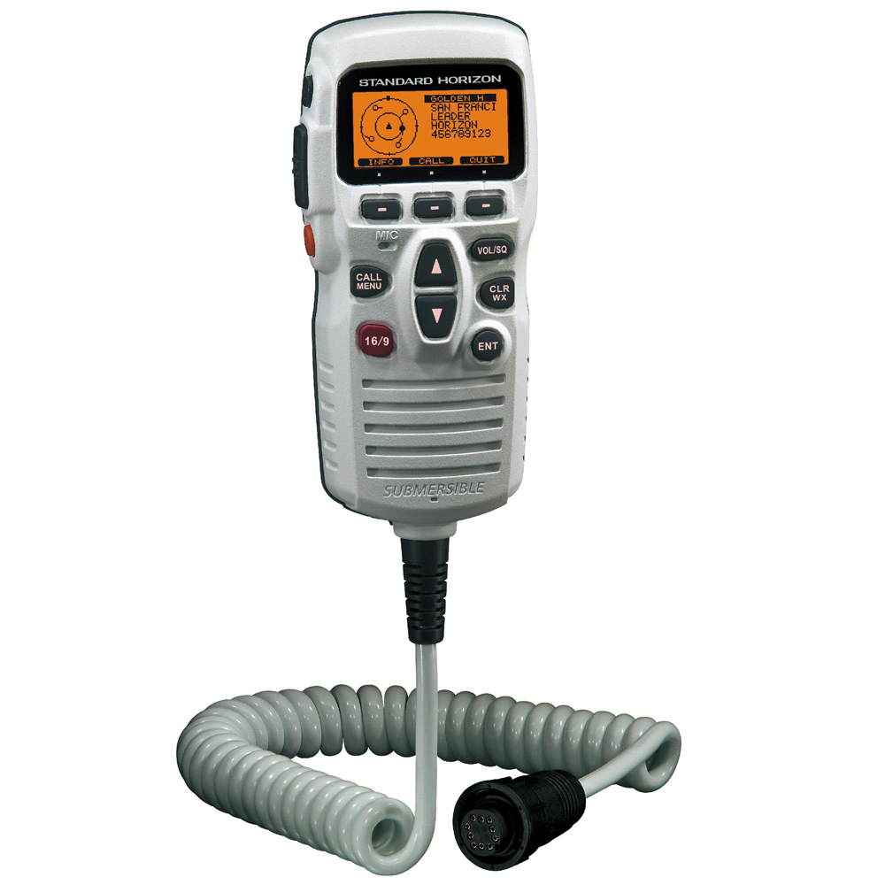 Standard Horizon RAM3+ Remote Station Microphone - White, made by Standard Horizon - CMP31W Standard Horizon RAM3+ Remote Station Microphone - White, made by Standard Horizon - CMP31W