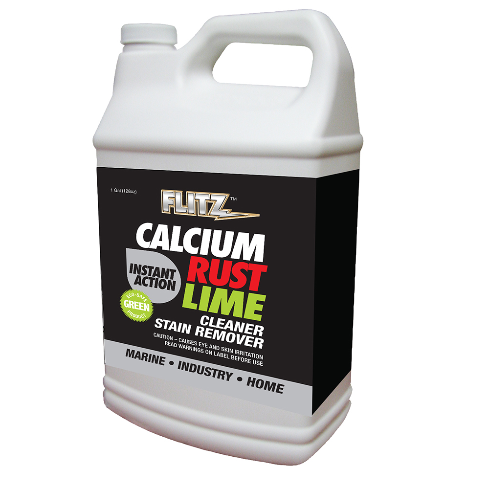 Flitz Instant Calcium, Rust & Lime Remover - Gallon Refill, made by Flitz - CR 01610 Flitz Instant Calcium, Rust & Lime Remover - Gallon Refill, made by Flitz - CR 01610