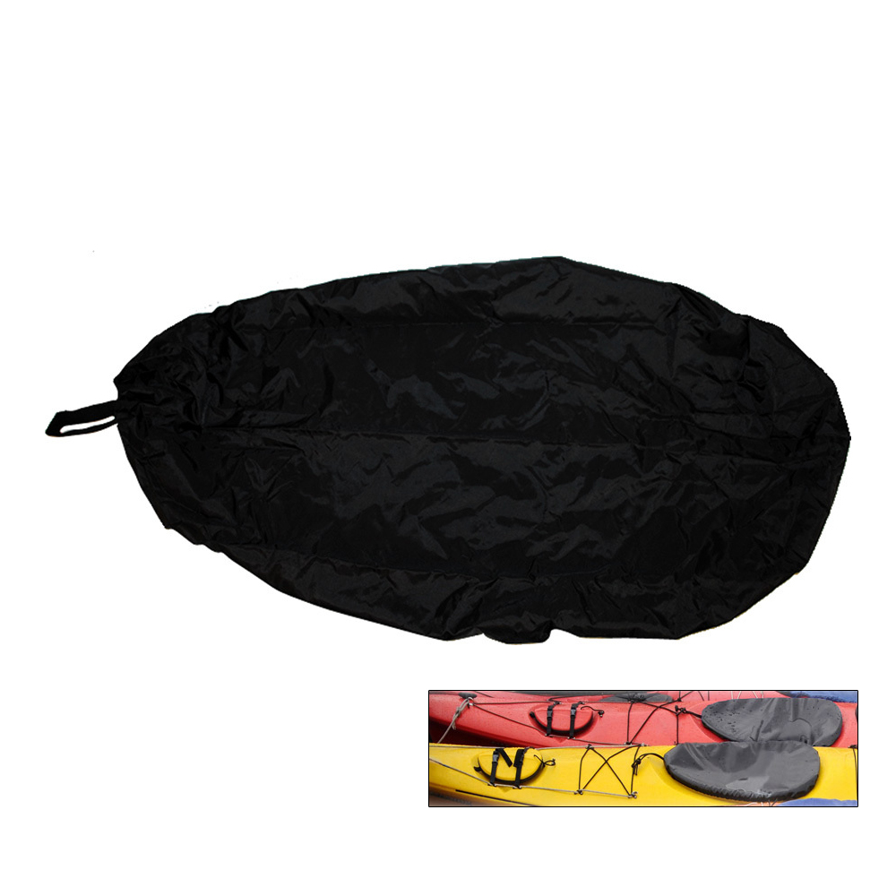 Attwood Universal Fit Kayak Cockpit Cover - Black, made by Attwood Marine - 11775-5 Attwood Universal Fit Kayak Cockpit Cover - Black, made by Attwood Marine - 11775-5