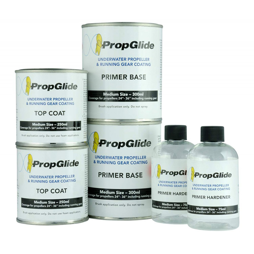 PropGlide Prop & Running Gear Coating Kit - Large - 1250ml, made by PropGlide USA - PCK-1250 PropGlide Prop & Running Gear Coating Kit - Large - 1250ml, made by PropGlide USA - PCK-1250