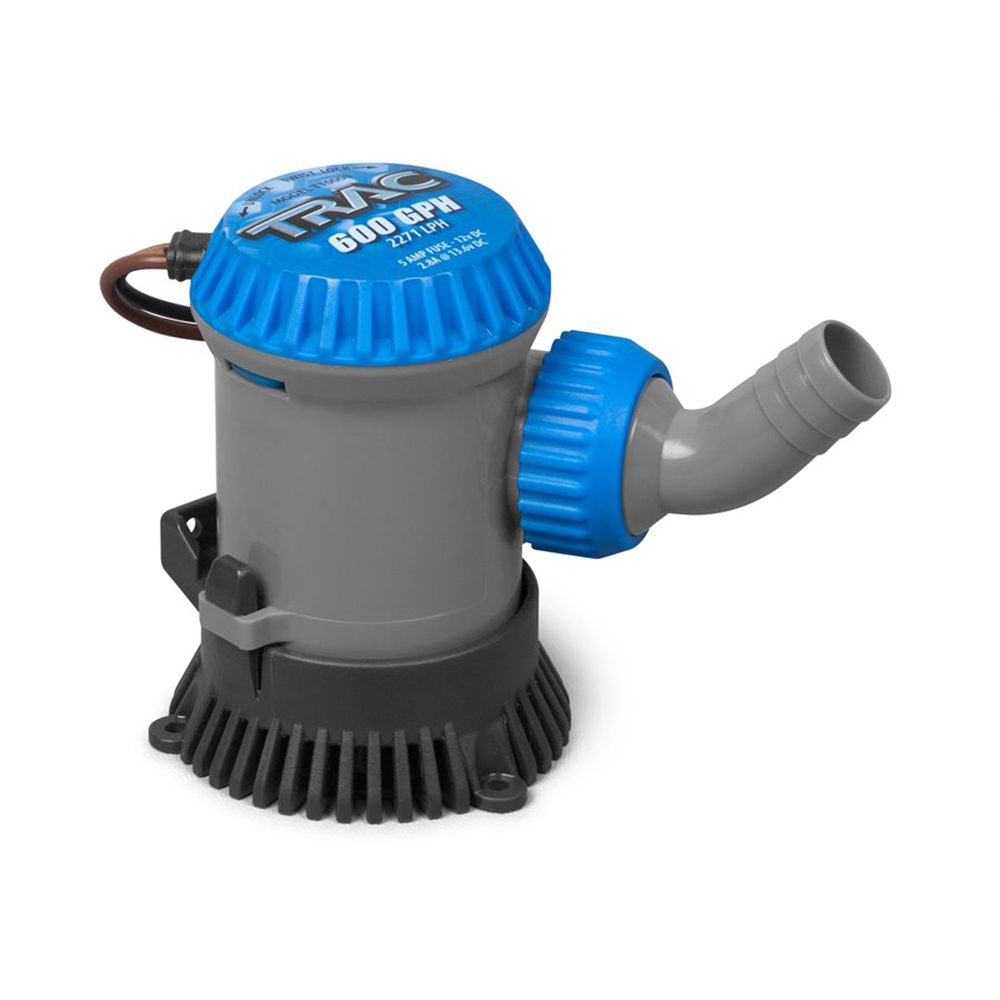 TRAC Outdoors Bilge Pump - 600 GPH - Non-Automatic, made by TRAC Outdoors - 69300 TRAC Outdoors Bilge Pump - 600 GPH - Non-Automatic, made by TRAC Outdoors - 69300