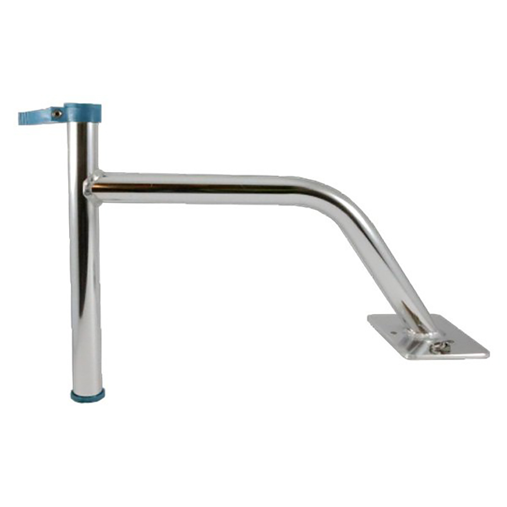 Panther 6" Quick Release King Pin Bow Mount Bracket - Clear - Anodized, made by Panther Products - KPB60A Panther 6" Quick Release King Pin Bow Mount Bracket - Clear - Anodized, made by Panther Products - KPB60A