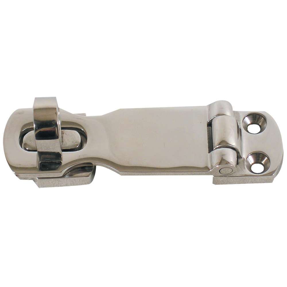 Whitecap 90° Mount Swivel Safety Hasp - 316 Stainless Steel - 3" x 1-1/8", made by Whitecap - 6343C