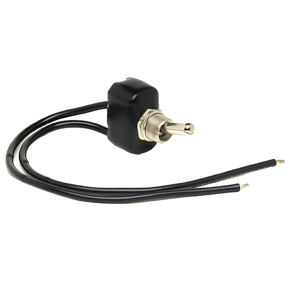 Cole Hersee Heavy-Duty Toggle Switch SPST On-Off 2-Wire, made by Cole Hersee - 5582-10-BP