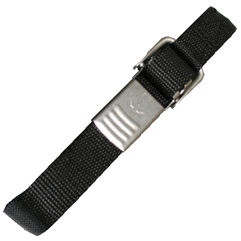 T-H Marine 54" Battery Strap w/Stainless Steel Buckle, made by T-H Marine Supplies - BS-1-54SS-DP T-H Marine 54" Battery Strap w/Stainless Steel Buckle, made by T-H Marine Supplies - BS-1-54SS-DP