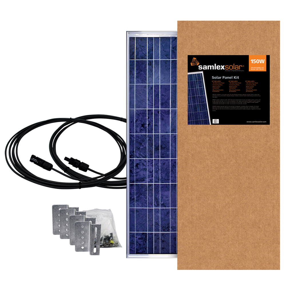 Samlex 150W Solar Panel Kit, made by Samlex America - SSP-150-KIT Samlex 150W Solar Panel Kit, made by Samlex America - SSP-150-KIT