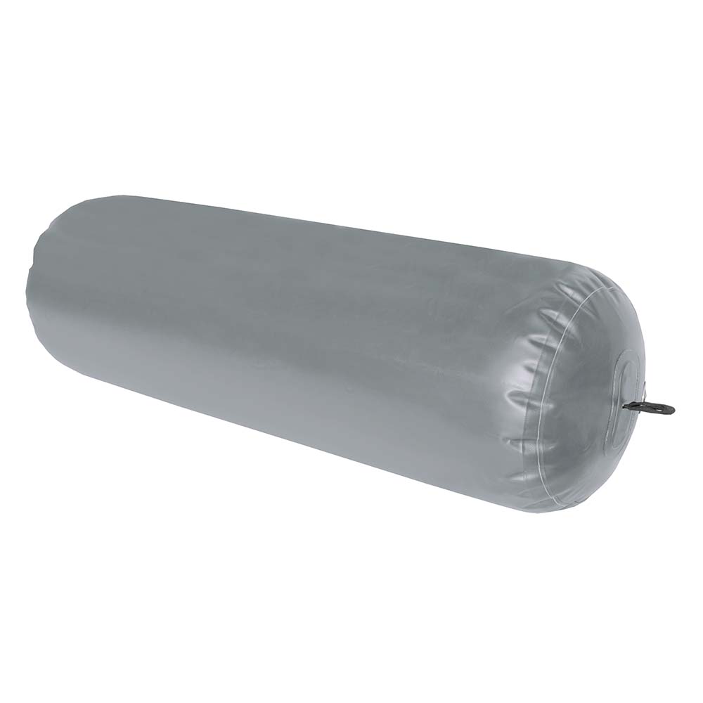 Taylor Made Super Duty Inflatable Yacht Fender - 18" x 58" - Grey, made by Taylor Made - SD1858G Taylor Made Super Duty Inflatable Yacht Fender - 18" x 58" - Grey, made by Taylor Made - SD1858G