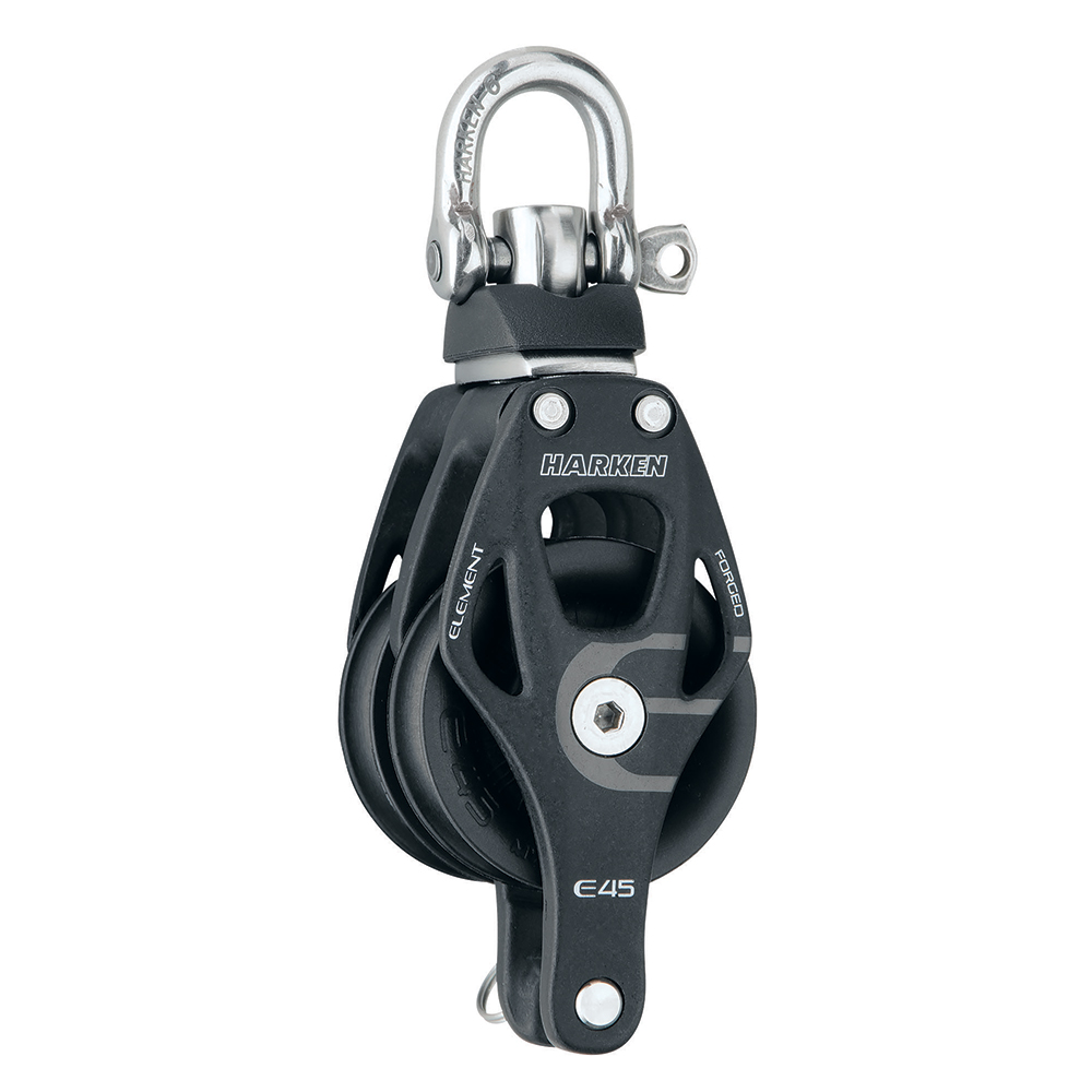 Harken 45mm Double Element Block w/Swivel & Becket, made by Harken - 6239 Harken 45mm Double Element Block w/Swivel & Becket, made by Harken - 6239