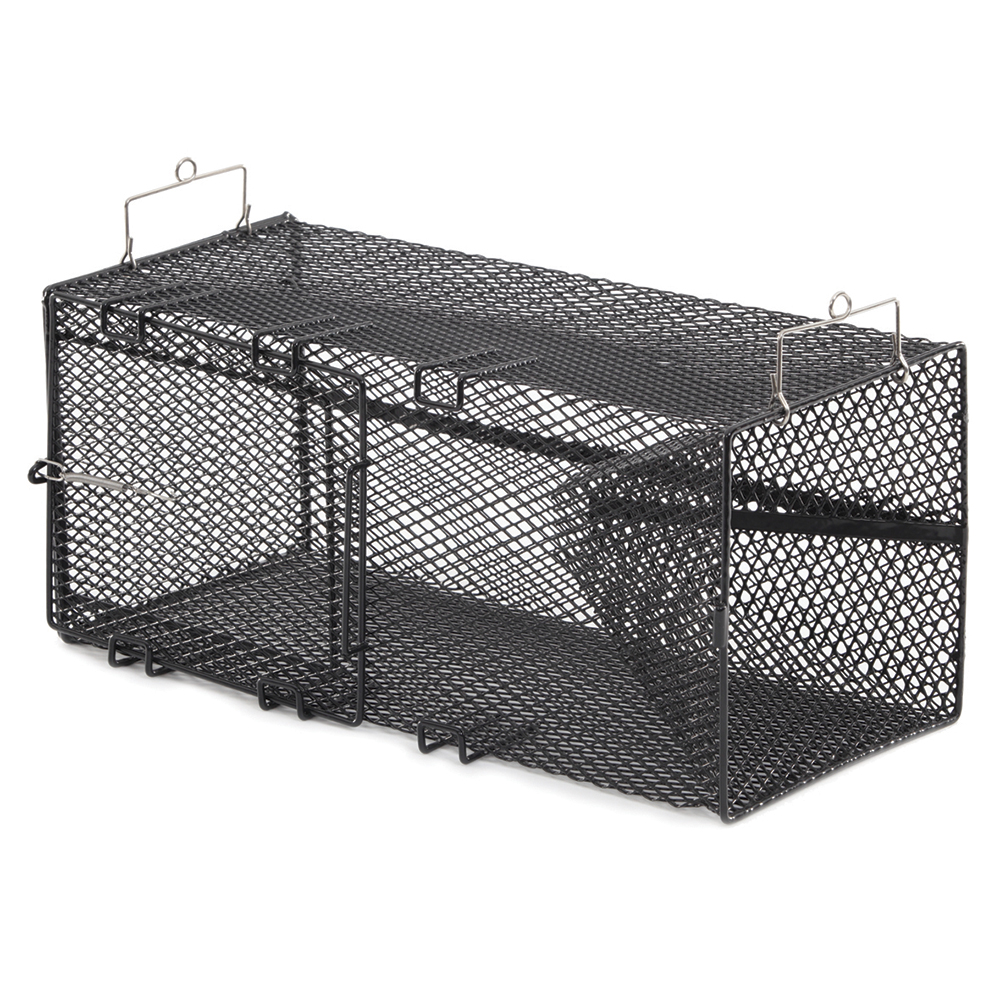 Frabill Black Pinfish Rectangular Trap - 18" x 12" x 8", made by Frabill - 1264 Frabill Black Pinfish Rectangular Trap - 18" x 12" x 8", made by Frabill - 1264