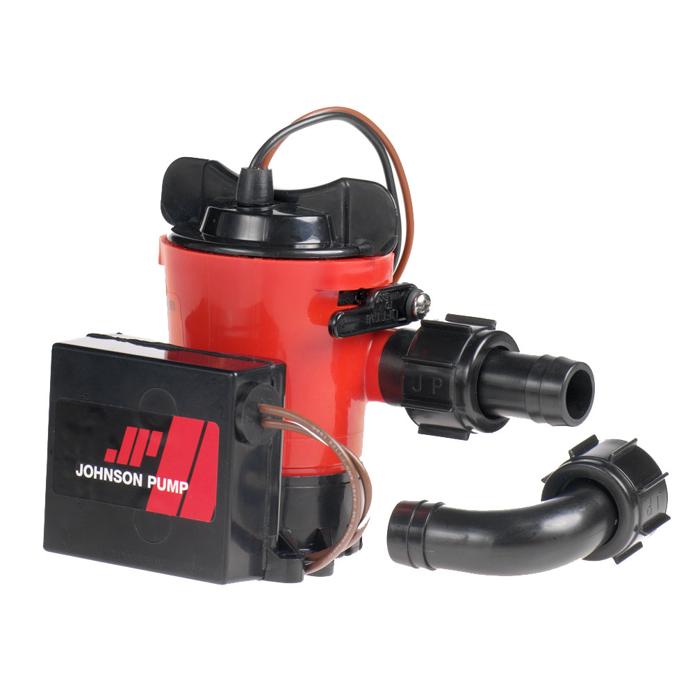 Johnson Pump 500 GPH Auto Bilge Pump 3/4" Hose 12V Dura Port, made by Johnson Pump - 07503-00 Johnson Pump 500 GPH Auto Bilge Pump 3/4" Hose 12V Dura Port, made by Johnson Pump - 07503-00