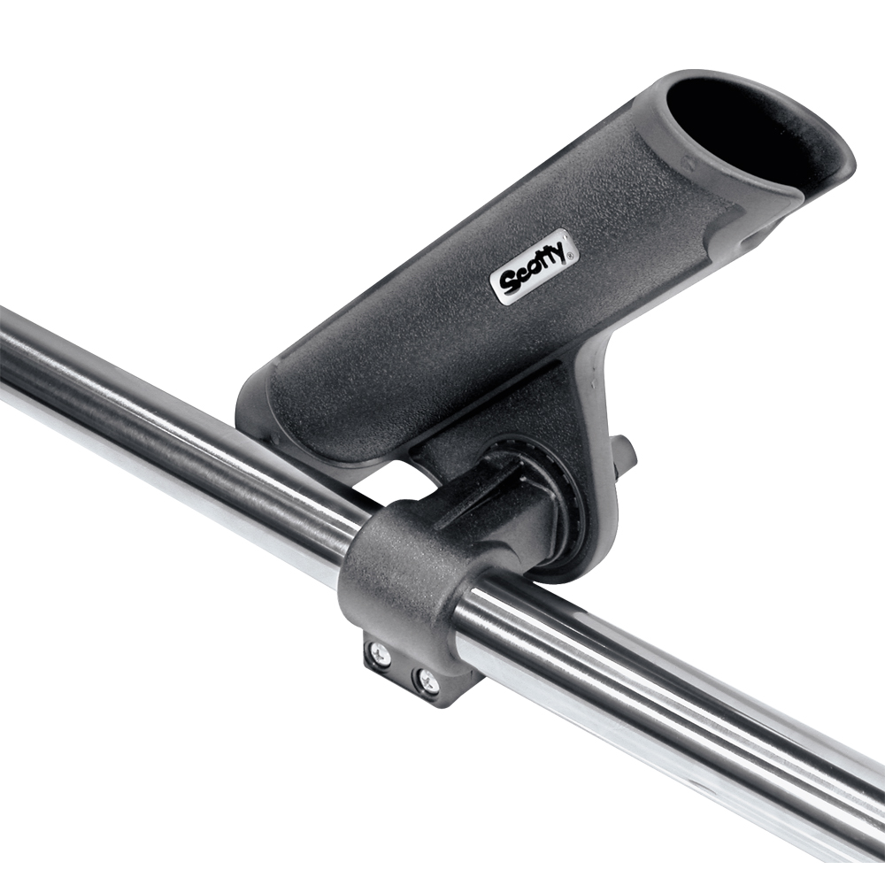 Scotty 358 Rodmaster II Downrigger Boom Rod Holder f/ Clamp on style 1 1/4", made by Scotty - 358 Scotty 358 Rodmaster II Downrigger Boom Rod Holder f/ Clamp on style 1 1/4", made by Scotty - 358