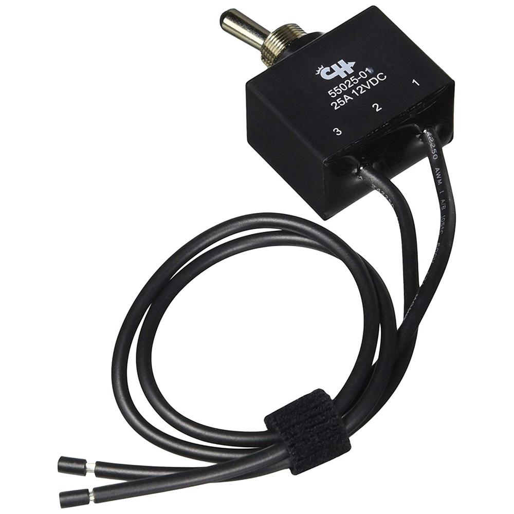 Cole Hersee Sealed Toggle Switch SPST (On)-Off 2 Wire, made by Cole Hersee - 55025-01-BP Cole Hersee Sealed Toggle Switch SPST (On)-Off 2 Wire, made by Cole Hersee - 55025-01-BP