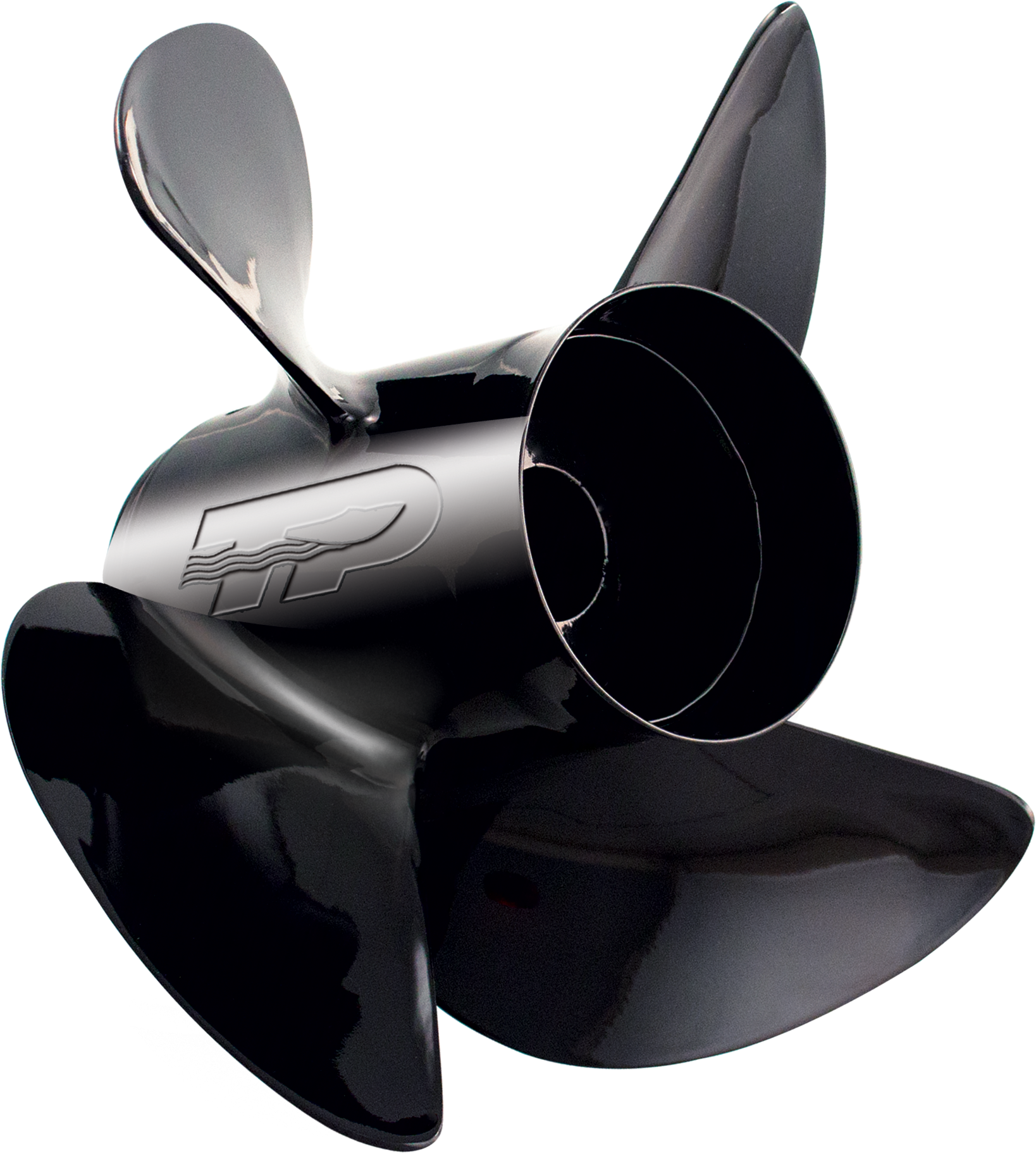 Turning Point Hustler® - Right Hand - Aluminum Propeller - LE1/LE2-1411-4 - 4-Blade - 14" x 11 Pitch, made by Turning Point Propellers - 21431130 Turning Point Hustler® - Right Hand - Aluminum Propeller - LE1/LE2-1411-4 - 4-Blade - 14" x 11 Pitch, made by Turning Point Propellers - 21431130