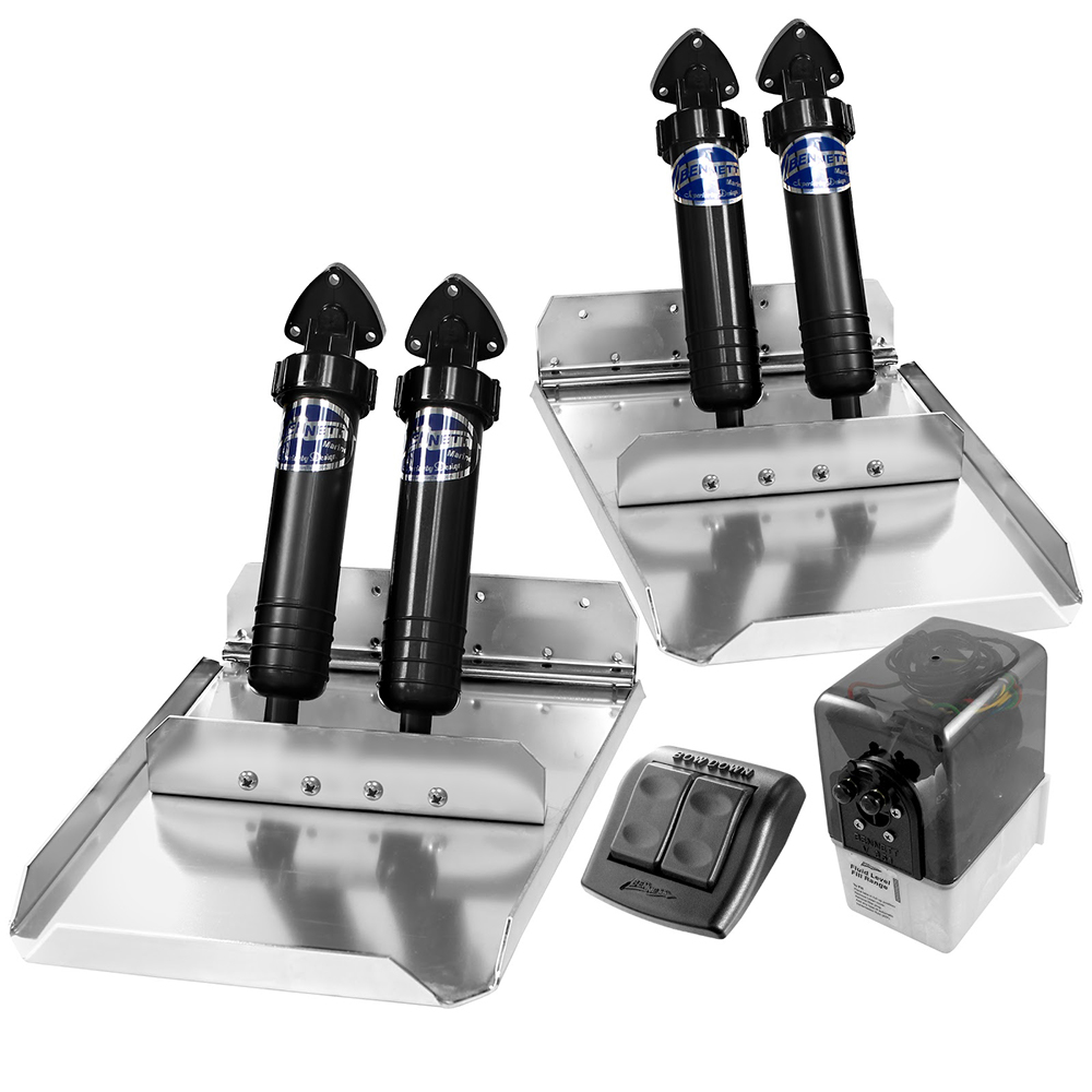Bennett Trim Tab 12" x 16" Sport Tab System, made by Bennett Marine - ST16 Bennett Trim Tab 12" x 16" Sport Tab System, made by Bennett Marine - ST16