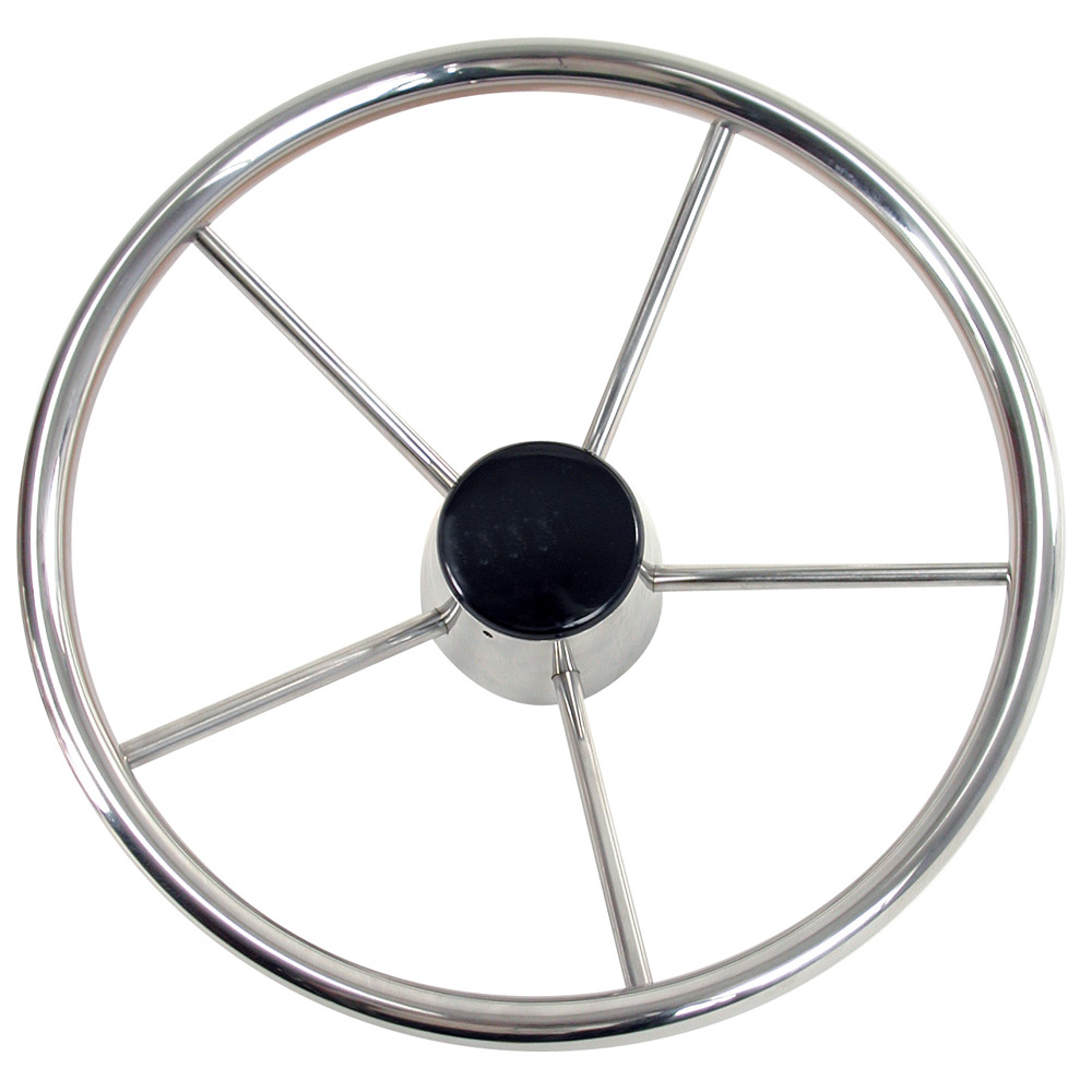 Whitecap Destroyer Steering Wheel - 13-1/2" Diameter, made by Whitecap - S-9001B
