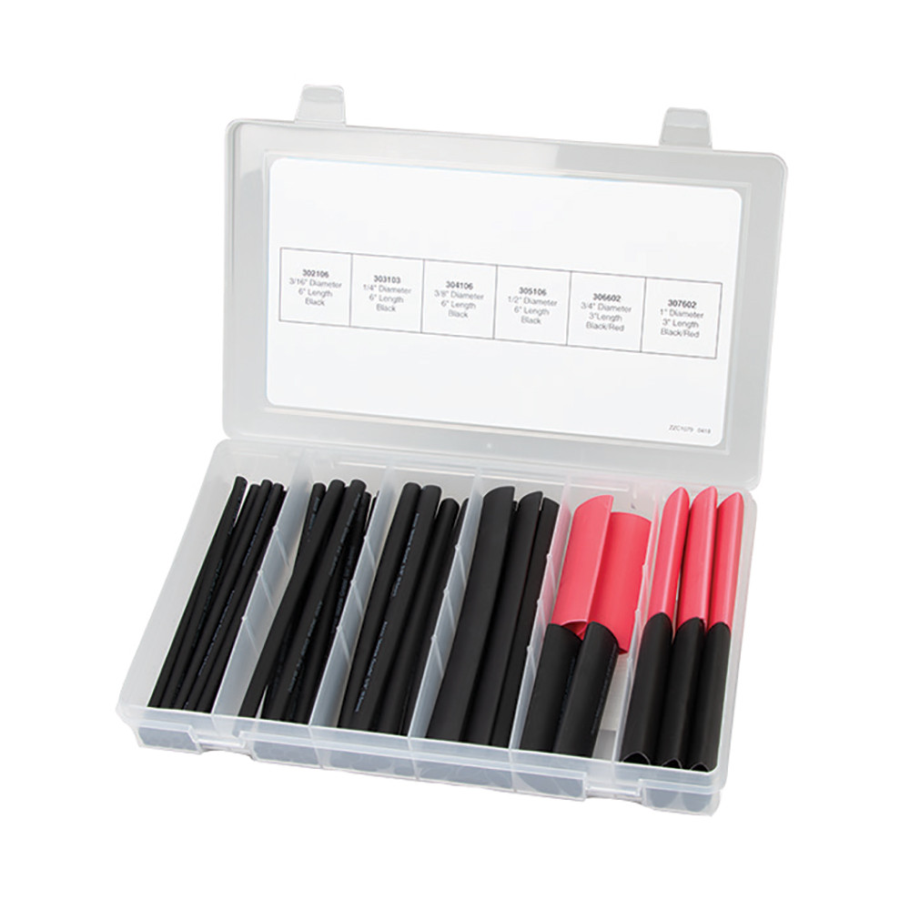 Ancor 47-Piece Adhesive Lined Heat Shrink Tubing Kit, made by Ancor - 330101