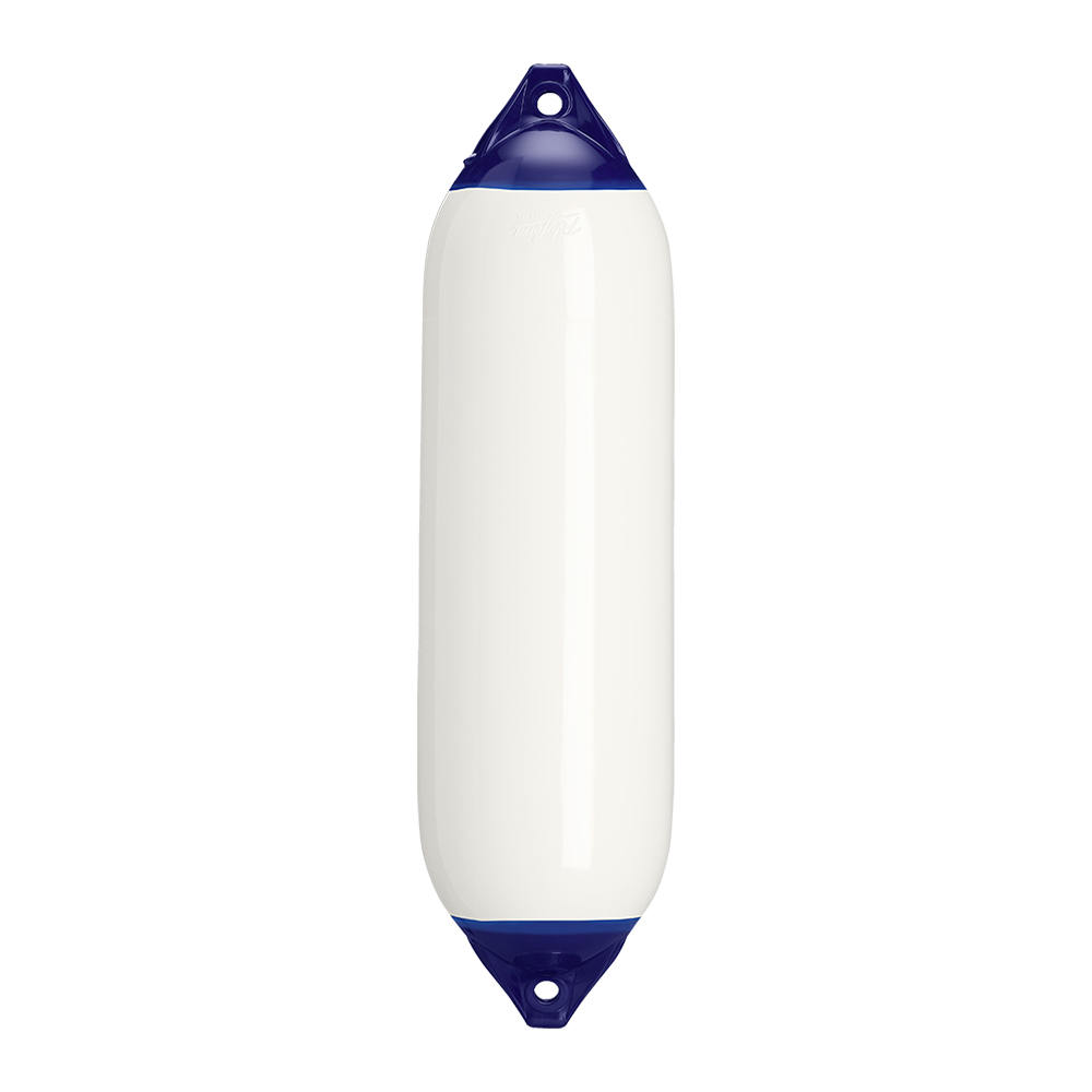 Polyform F-6 Twin Eye Fender 11" x 42" - White, made by Polyform U.S. - F-6-WHITE Polyform F-6 Twin Eye Fender 11" x 42" - White, made by Polyform U.S. - F-6-WHITE