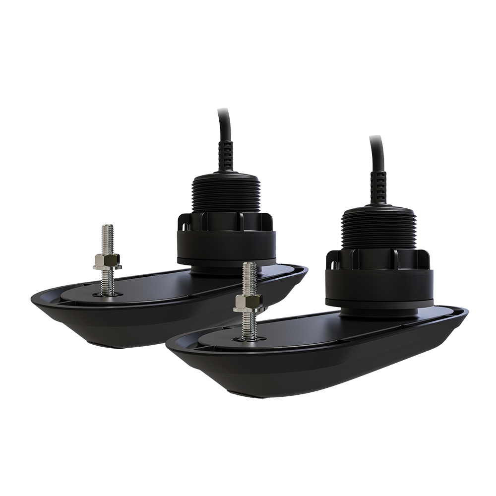 Raymarine RV-312 RealVision™ 3D Transducers - Pair - Nylon Thru-Hull 12° Deadrise, made by Raymarine - T70320 Raymarine RV-312 RealVision™ 3D Transducers - Pair - Nylon Thru-Hull 12° Deadrise, made by Raymarine - T70320