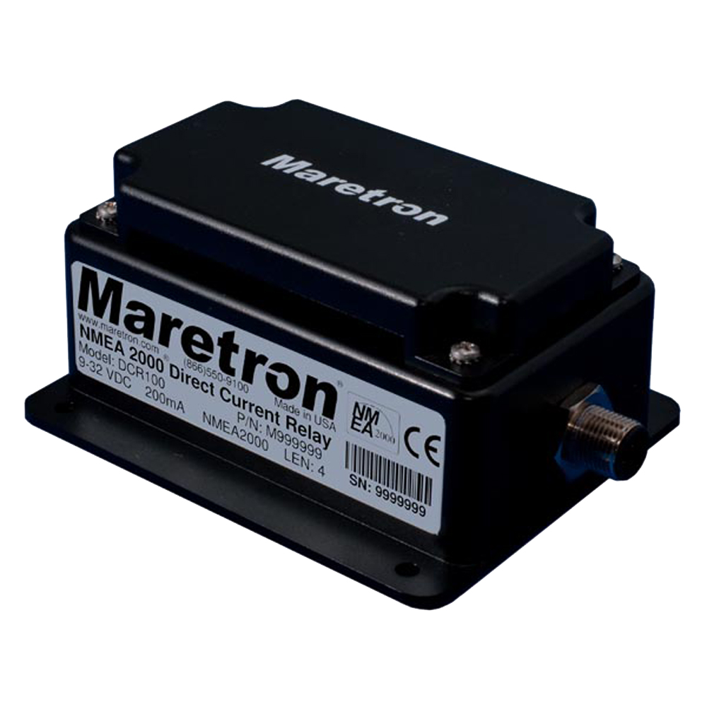 Maretron DCR100-01 Direct Current Relay Module, made by Maretron - DCR100-01 Maretron DCR100-01 Direct Current Relay Module, made by Maretron - DCR100-01