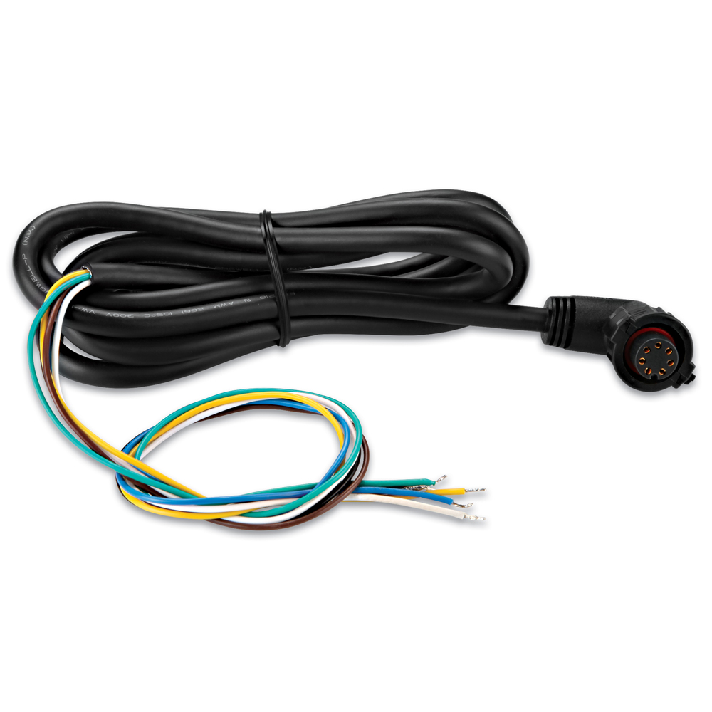 Garmin 7-Pin Power/Data Cable w/90° Connector, made by Garmin - 010-11129-00 Garmin 7-Pin Power/Data Cable w/90° Connector, made by Garmin - 010-11129-00