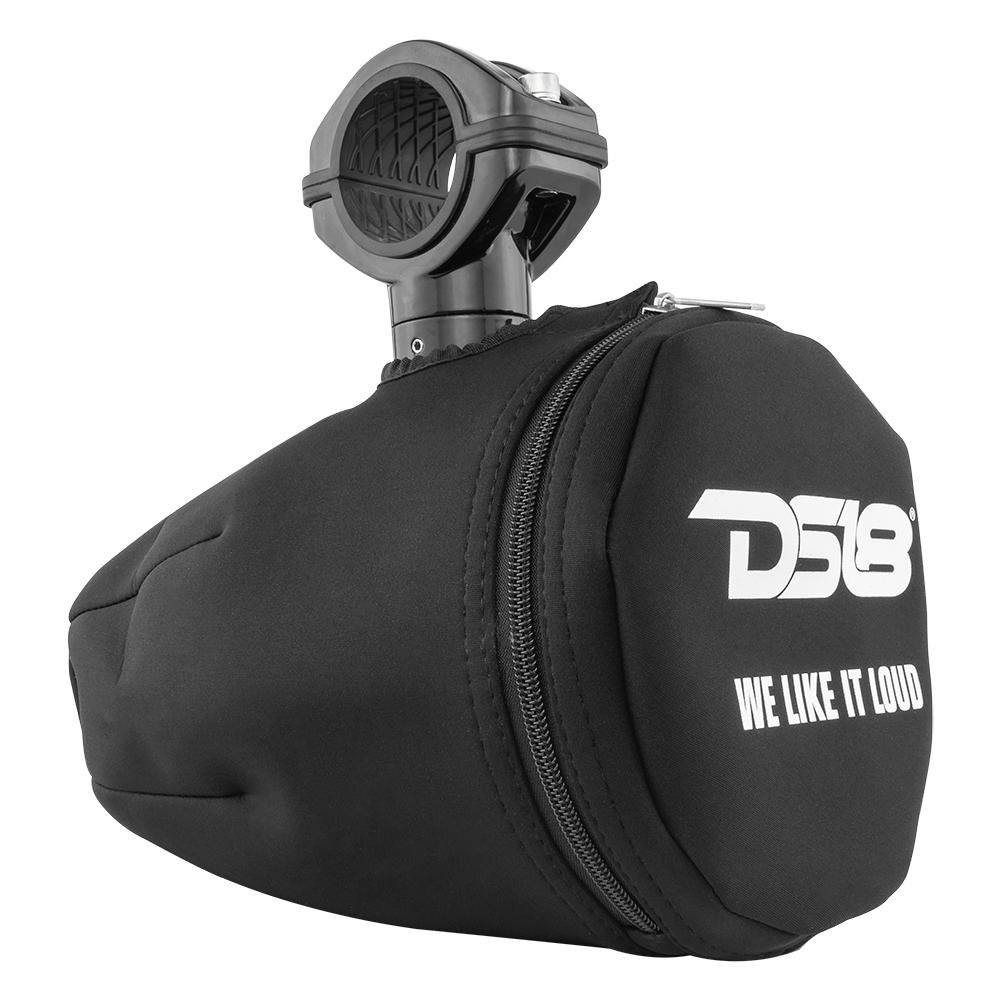 DS18 HYDRO 8" Tower Speaker Cover - Black, made by DS18 - TPC8 DS18 HYDRO 8" Tower Speaker Cover - Black, made by DS18 - TPC8