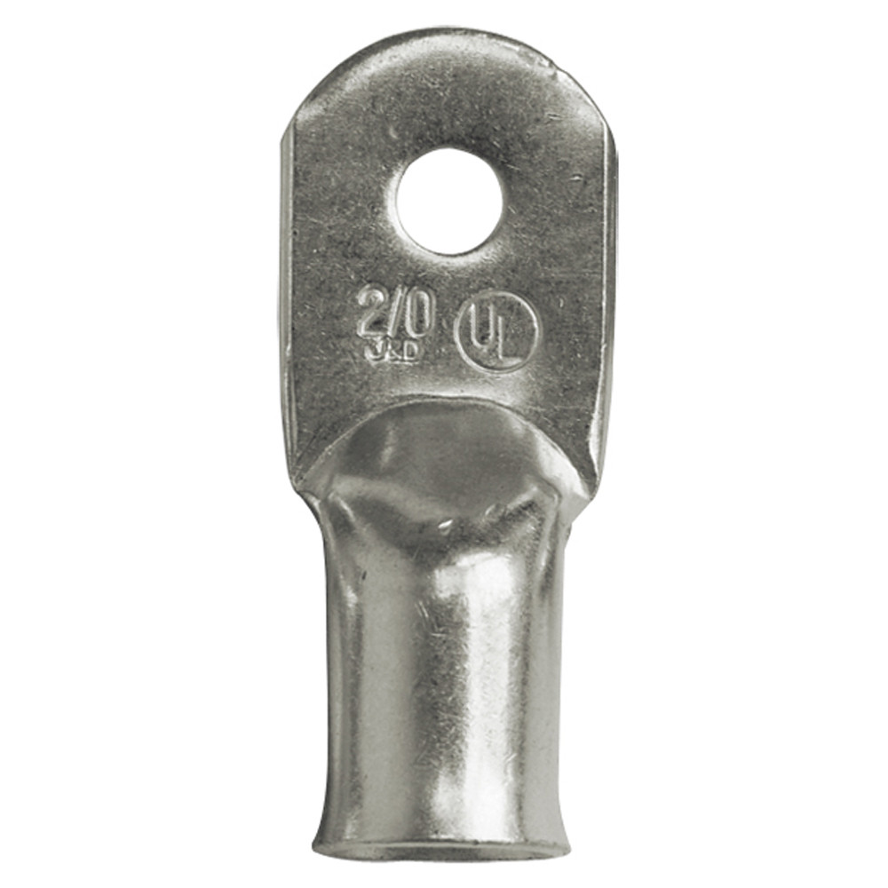 Ancor Heavy Duty 2 AWG 1/4" Tinned Lug - 25-Pack, made by Ancor - 242264