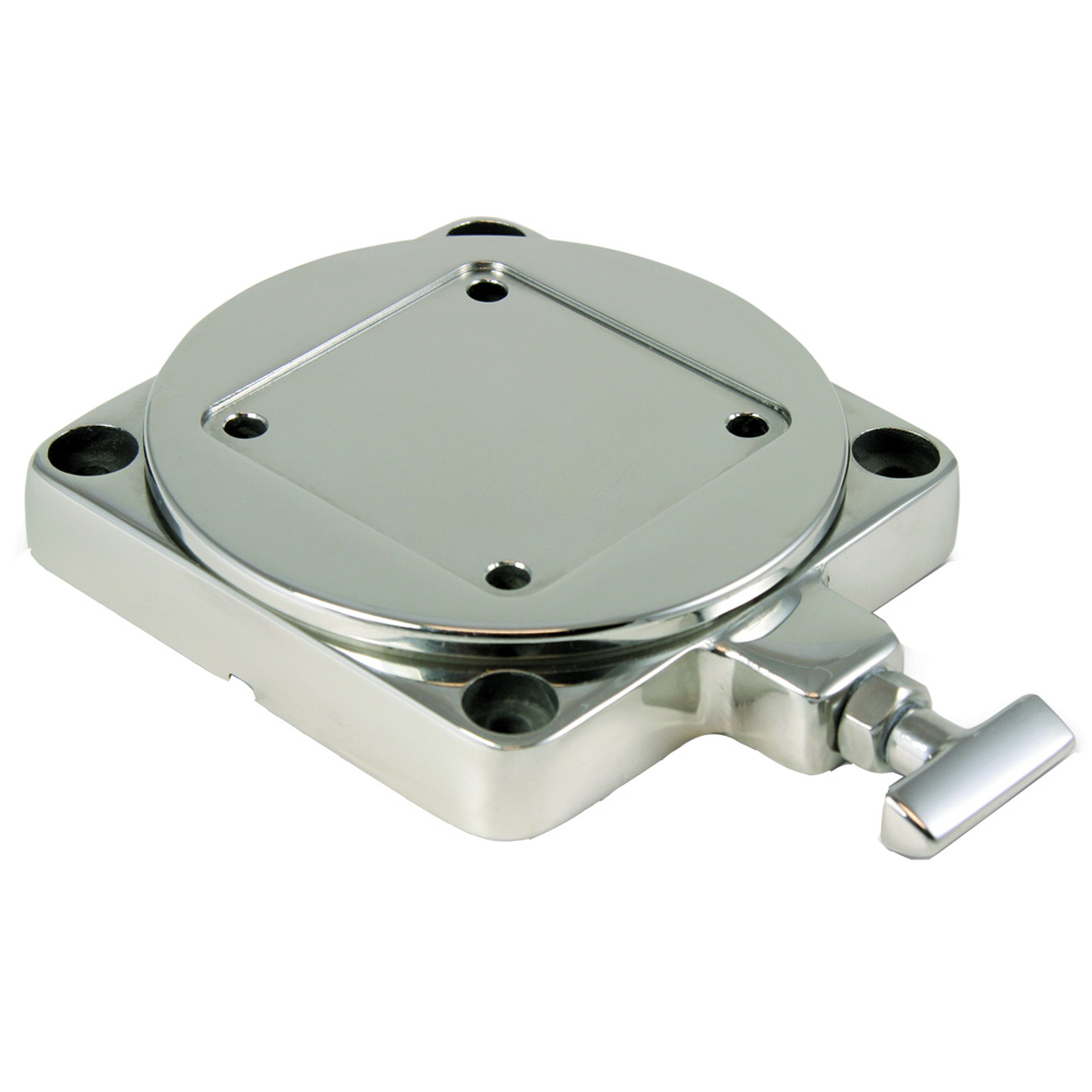 Cannon Stainless Steel Low Profile Swivel Base, made by Cannon - 1903002 Cannon Stainless Steel Low Profile Swivel Base, made by Cannon - 1903002