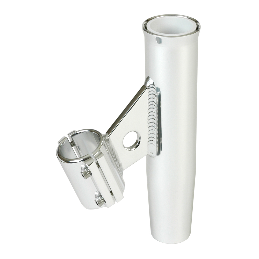 Lee's Clamp-On Rod Holder - Silver Aluminum - Vertical Mount - Fits 1.660" O.D. Pipe, made by Lee's Tackle - RA5003SL Lee's Clamp-On Rod Holder - Silver Aluminum - Vertical Mount - Fits 1.660" O.D. Pipe, made by Lee's Tackle - RA5003SL