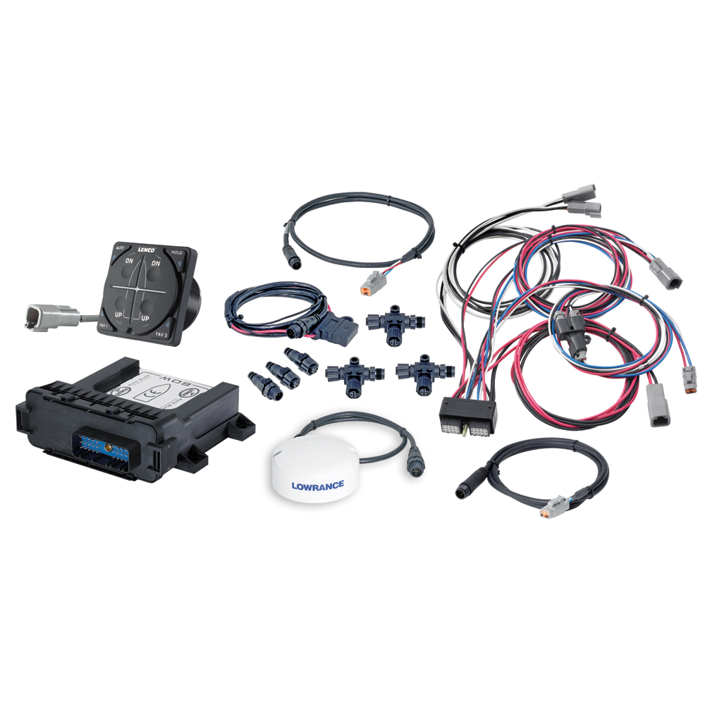 Lenco Auto Glide Boat Leveling System f/ Single Actuator Tab Systems, made by Lenco Marine - 15500-101 Lenco Auto Glide Boat Leveling System f/ Single Actuator Tab Systems, made by Lenco Marine - 15500-101