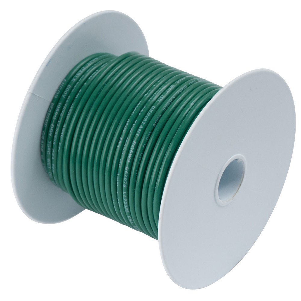 Ancor Green 14 AWG Tinned Copper Wire - 500', made by Ancor - 104350 Ancor Green 14 AWG Tinned Copper Wire - 500', made by Ancor - 104350