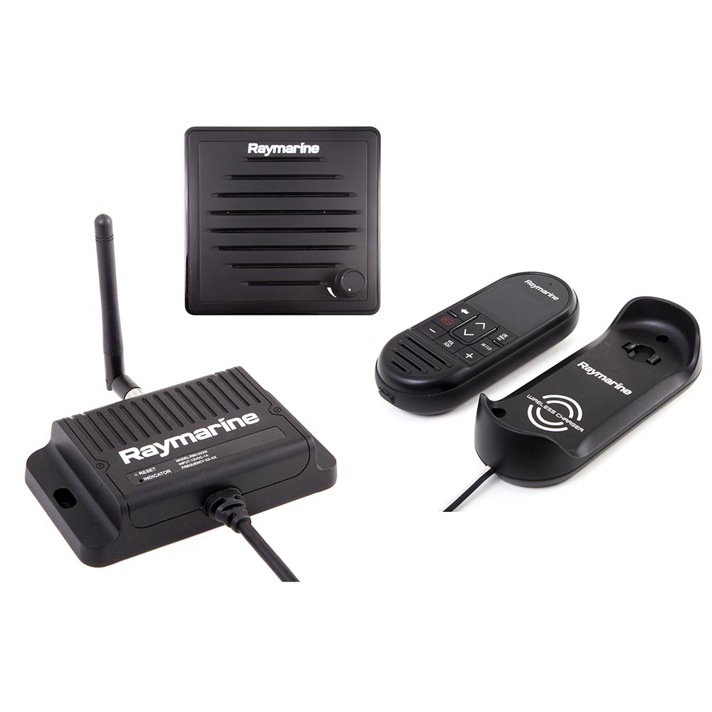 Raymarine Ray90 Wireless First Station Kit with Passive Speaker, Wireless Handset & Wireless Hub, made by Raymarine - T70433 Raymarine Ray90 Wireless First Station Kit with Passive Speaker, Wireless Handset & Wireless Hub, made by Raymarine - T70433